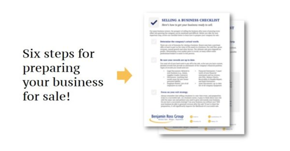 Selling Your Business Checklist